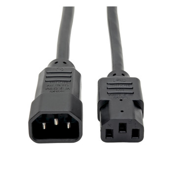 P004-004 - Tripp Lite P004-004 power cable Black 48" (1.22 m) C14 coupler C13 coupler