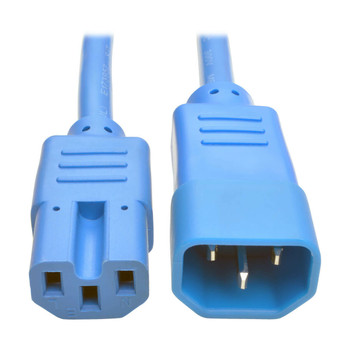 P018-002-ABL - Tripp Lite P018-002-ABL power cable Blue 23.6" (0.6 m) C13 coupler C14 coupler