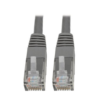 N200-050-GY - Tripp Lite N200-050-GY networking cable Gray 600" (15.2 m) Cat6 U/UTP (UTP)