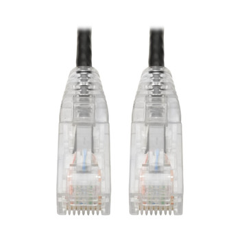 N201-S01-BK - Tripp Lite N201-S01-BK networking cable Black 13.8" (0.35 m) Cat6 U/UTP (UTP)