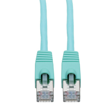 N262-005-AQ - Tripp Lite N262-005-AQ networking cable Aqua color 59.8" (1.52 m) Cat6a S/UTP (STP)