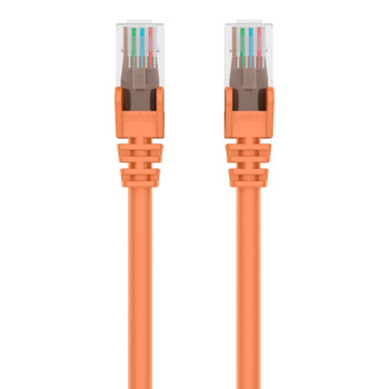 A3L980-06INORGS - Belkin A3L980-06INORGS networking cable Orange 5.91" (0.15 m) Cat6 U/UTP (UTP)