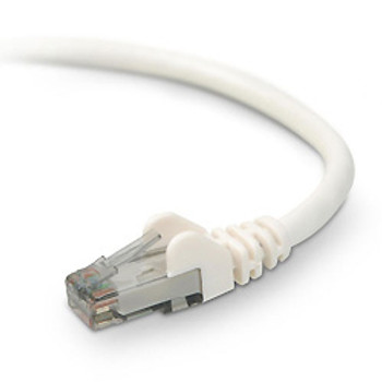 A3L980-09-WHT-S - Belkin CAT6 Snagless networking cable White 107.9" (2.74 m)