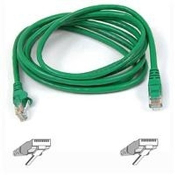 A3L781-07-GRN - Belkin Cat 5E Patch Cable - 7ft - 1 x RJ-45, 1 x RJ-45 networking cable 83.9" (2.13 m)