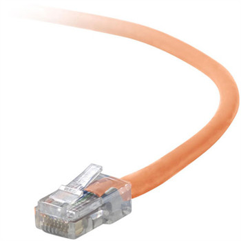 A3L791-09-ORG , Belkin 9ft Cat5e UTP networking cable Orange 106.3" (2.7 m) U/UTP (UTP) - A3L791-09-ORG
