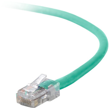A3L791-02-GRN - Belkin Cat5e Patch Cable, 2ft, 1 x RJ-45, 1 x RJ-45, Green networking cable 23.6" (0.6 m) - A3L791-02-GRN