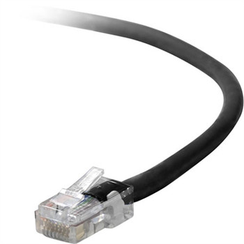 A3L791-16-BLK - Belkin 16ft Cat5e UTP networking cable Black 189" (4.8 m) U/UTP (UTP)