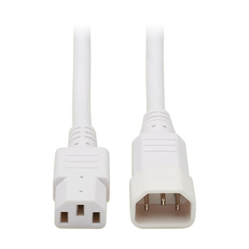 P005-003-AWH - Tripp Lite P005-003-AWH power cable White 35.4" (0.9 m) C14 coupler C13 coupler