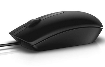 MS116-BK - DELL MS116 mouse Office Ambidextrous USB Type-A Optical 1000 DPI