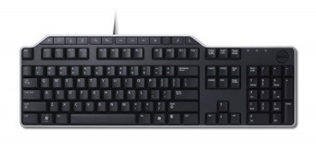 KB522-BK-US , DELL KB522 keyboard USB QWERTY US English Black, Silver - KB522-BK-US