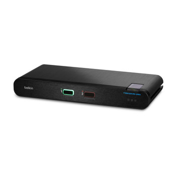 F1DN102KVM-UNN4 - Belkin F1DN102KVM-UNN4 KVM switch Black
