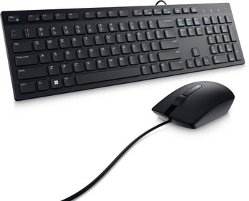 DELL-KM300C-US - DELL KM300C keyboard Mouse included Office USB English Black