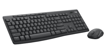 920-011887 - Logitech 920-011887 keyboard Mouse included Office RF Wireless + Bluetooth QWERTY US English Graphite