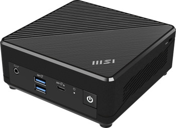 CUBNADL048 - MSI Cubi N ADL 048US Intel® N N100 4 GB DDR4-SDRAM 128 GB SSD Windows 11 Pro Mini PC Black