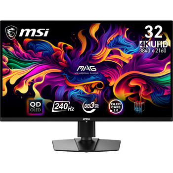 MAG321UPXQDOLED - MSI MAG 321UPX QD-OLED computer monitor 31.5" 3840 x 2160 pixels 4K Ultra HD Black