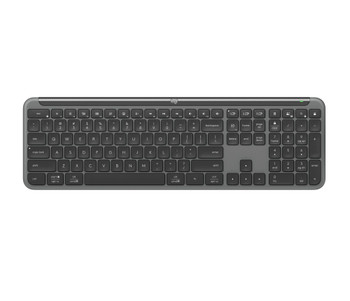 920-012424 - Logitech Signature Slim K950 keyboard Office RF Wireless + Bluetooth QWERTY English Graphite