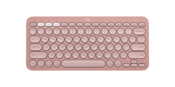 920-011777 - Logitech Pebble Keys 2 K380s keyboard Universal RF Wireless + Bluetooth QWERTY English Rose