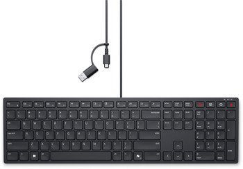 KB525C-US-DAO - DELL KB525C keyboard Office USB QWERTY US English Black