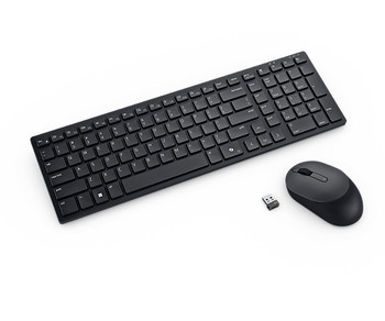 KM555-BLK-US - DELL KM555 keyboard Mouse included Universal RF Wireless + Bluetooth UK English Black