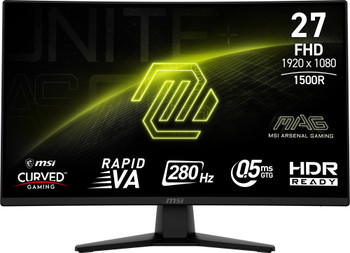 MAG274CXF - MSI MAG 274CXF computer monitor 27" 1920 x 1080 pixels Full HD Black