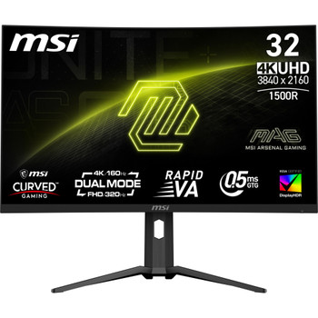 MAG321CUPDF - MSI MAG 321CUPDF computer monitor 31.5" 3840 x 2160 pixels 4K Ultra HD LCD Black
