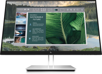 189T0AAR#ABA - HP E24u G4 computer monitor 23.8" 1920 x 1080 pixels Full HD LCD Black, Silver