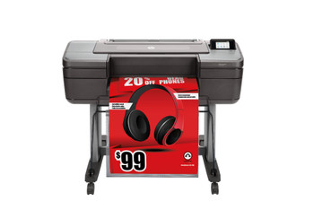 T8W15B#BCB , HP Designjet Z6 24-in Postscript Printer - TAA - Single Roll Only - T8W15B#BCB