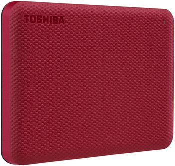 HDTCA20XR3AA , Toshiba Canvio Advance external hard drive 2 TB Red - HDTCA20XR3AA