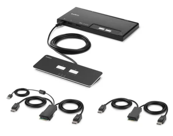 F1DN202MOD-PP-4 , Belkin F1DN202MOD-PP-4 KVM switch Black