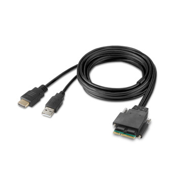 F1DN1MOD-HC-H06 , Belkin F1DN1MOD-HC-H06 KVM cable Black 70.9" (1.8 m)