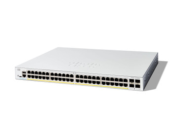 C1300-48P-4G , Cisco Catalyst 1300 Managed L2/L3 Gigabit Ethernet (10/100/1000) Power over Ethernet (PoE) Gray - C1300-48P-4G