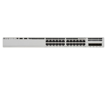 C9200L-24P-4X-E , Cisco Catalyst 9200L Managed L3 10G Ethernet (100/1000/10000) Power over Ethernet (PoE) Gray - C9200L-24P-4X-E