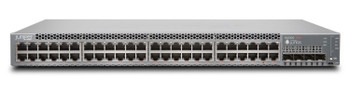 EX2300-48P , Juniper EX2300-48P network switch Managed L2/L4 Gigabit Ethernet (10/100/1000) Power over Ethernet (PoE) 1U Black