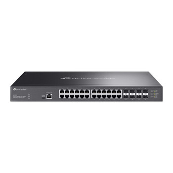 SX3832 , TP-Link Omada SX3832 network switch Managed L2/L2+ 10G Ethernet (100/1000/10000) 1U Black