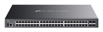 SG5452XMPP , TP-Link Omada SG5452XMPP network switch Managed L3 Gigabit Ethernet (10/100/1000) Power over Ethernet (PoE) Black