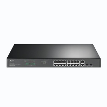 TL-SG1218MP , TP-Link TL-SG1218MP network switch Unmanaged Gigabit Ethernet (10/100/1000) Power over Ethernet (PoE) 1U Black