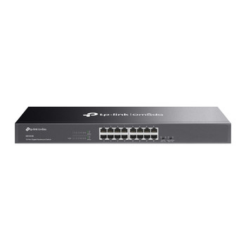 DS1016G , TP-Link Omada DS1016G network switch Unmanaged Gigabit Ethernet (10/100/1000) 1U Black