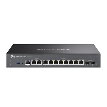ER7412-M2 , TP-Link Omada ER7412-M2 wired router 2.5 Gigabit Ethernet, Gigabit Ethernet Black
