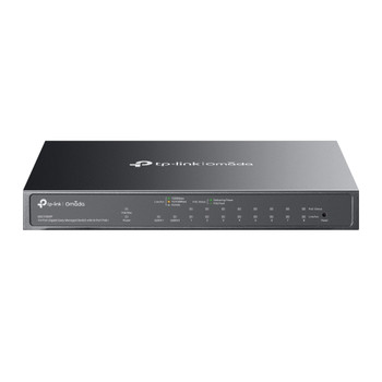 ES210GMP , TP-Link Omada ES210GMP network switch Managed Gigabit Ethernet (10/100/1000) Power over Ethernet (PoE) Black