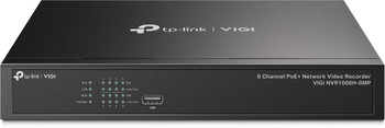 VIGI NVR1008H-8MP , TP-Link VIGI NVR1008H-8MP network video recorder Black