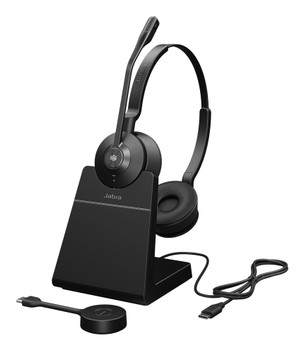 9659-475-125 , Jabra Engage 55 SE Headset Wireless Head-band Office/Call center Black - 9659-475-125