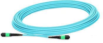 MFP7E10-N035 , Nvidia MFP7E10-N035 fiber optic cable 1378" (35 m) MPO OFNR Aqua color