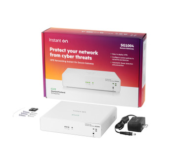 S0G33A#ABA , HPE Networking Instant On Secure SG1004 gateway/controller 10, 100, 1000 Mbit/s - S0G33A#ABA
