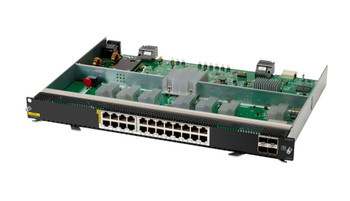 S1T83A , HPE Aruba Networking CX 6400 v2 24p Smart Rate 1G/2.5G/5G/10G Class8 PoE 4p SFP56 50G Module - S1T83A