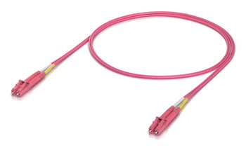 UACC-OFC-M2-LULU-1M , Ubiquiti UACC-OFC-M2-LULU-1M InfiniBand/fibre optic cable 39.4" (1 m) LC LC/LC Rose