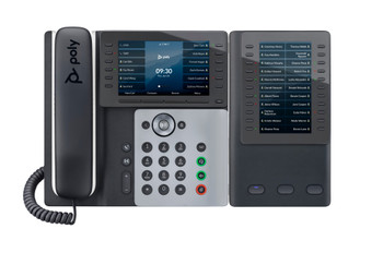 8F3H0AA | HP Poly Edge E550 IP Phone and PoE-enabled GSA/TAA - 8F3H0AA
