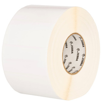 10023326 | Zebra PolyPro 3000T 0.75 x 1.5 Thermal Transfer Polypropylene Labels, 1,450/Roll - 10023326