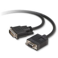 F2E0162-03-SV | Belkin F2E0162-03-SV Video Cable Adapter 35.4" (0.9 m) VGA (D-Sub) DVI-I Black