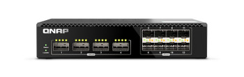 QSW-M7308R-4X-US | QNAP QSW-M7308R-4X network switch Managed L3 1U Black - QSW-M7308R-4X-US