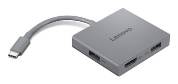 GX91R64790 | Lenovo GX91R64790 laptop dock/port replicator Wired USB 3.2 Gen 1 (3.1 Gen 1) Type-C Gray